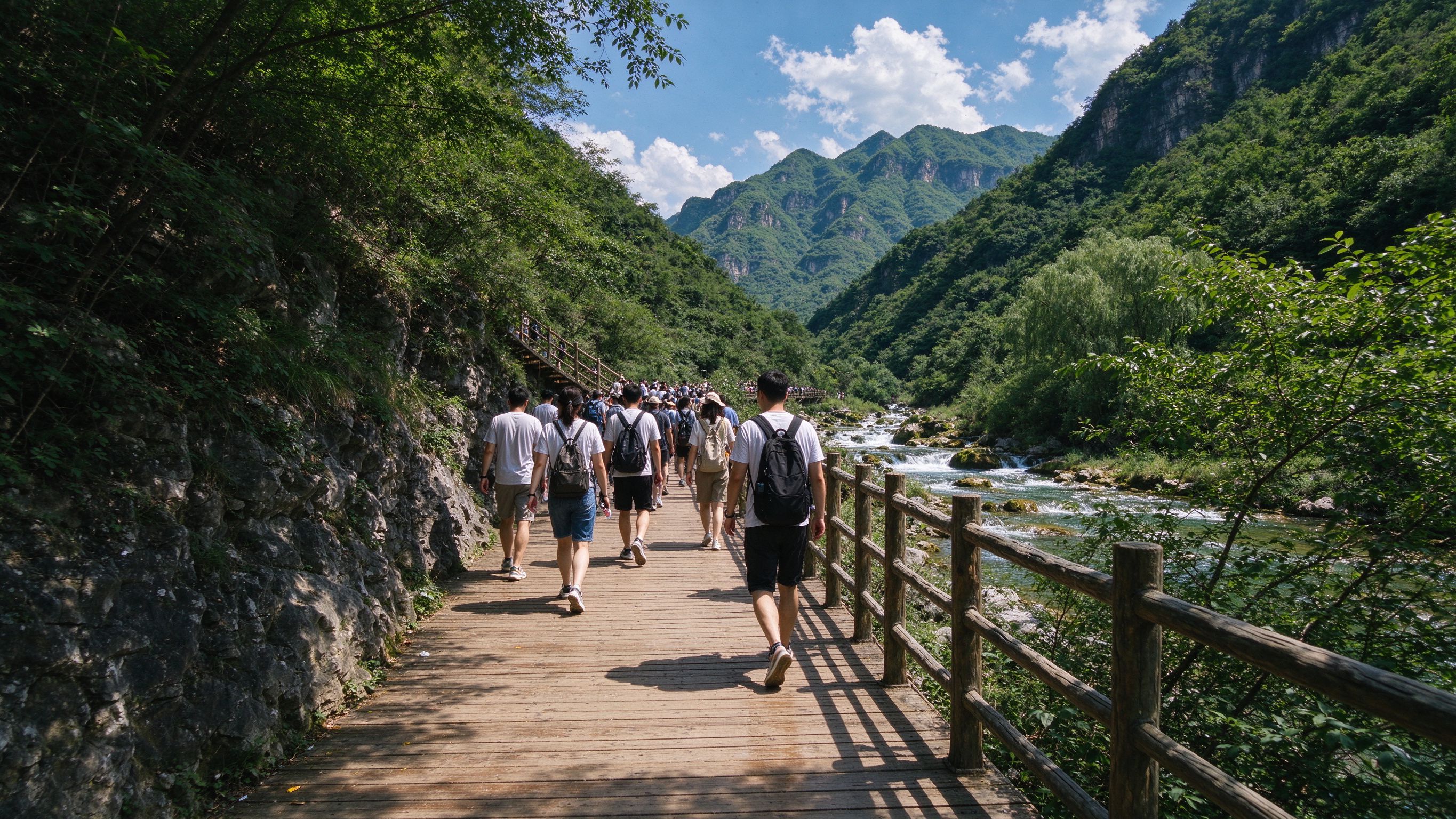 旅游度假山水景区